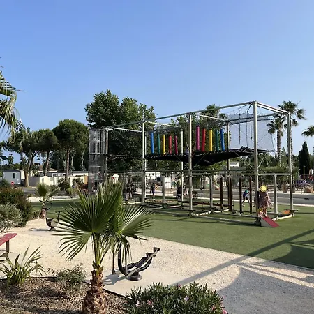 Mobil-home Premium 5 Etoiles Valras-plage Domaine La Yole Campingplatz Vendres
