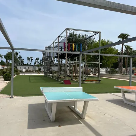 Mobil-home Premium 5 Etoiles Valras-plage Domaine La Yole Campingplatz