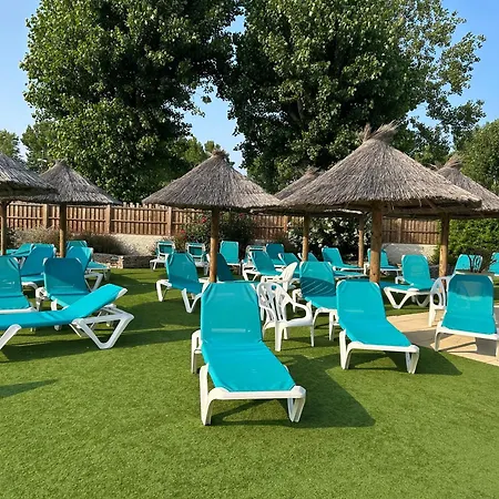 Mobil-home Premium 5 Etoiles Valras-plage Domaine La Yole Campingplatz