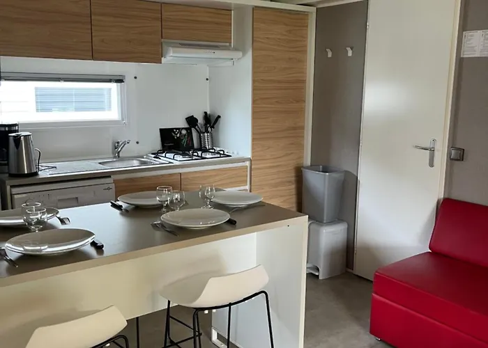 Campsite Mobil-home Premium 5 Etoiles Valras-plage Domaine La Yole Vendres