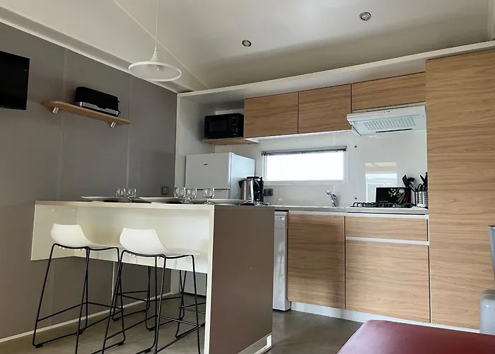 Campsite Mobil-home Premium 5 Etoiles Valras-plage Domaine La Yole Vendres