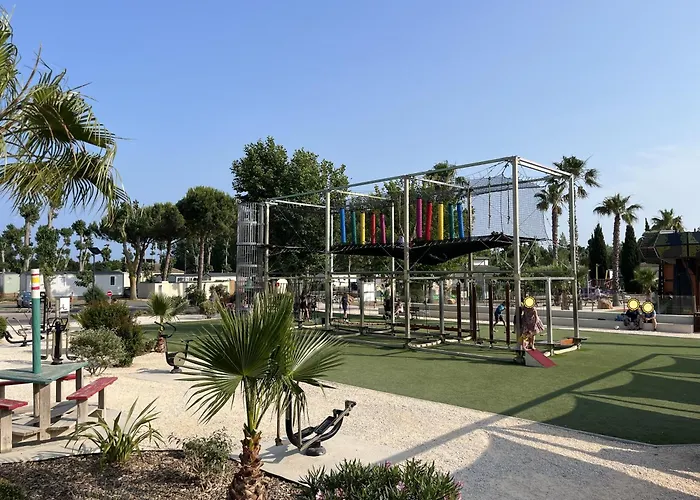 Mobil-home Premium 5 Etoiles Valras-plage Domaine La Yole Kemping Vendres